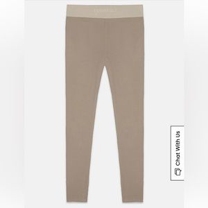 Essentials Fear Of God Women's Desert Taupe Sport Leggings